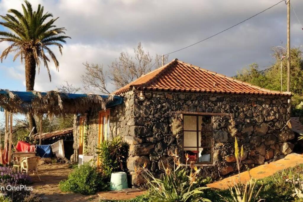 Casita En El Campo Con Vista Al Oceano Villa Tijarafe Eksteriør billede
