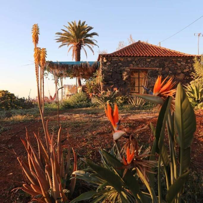 Casita En El Campo Con Vista Al Oceano Villa Tijarafe Eksteriør billede