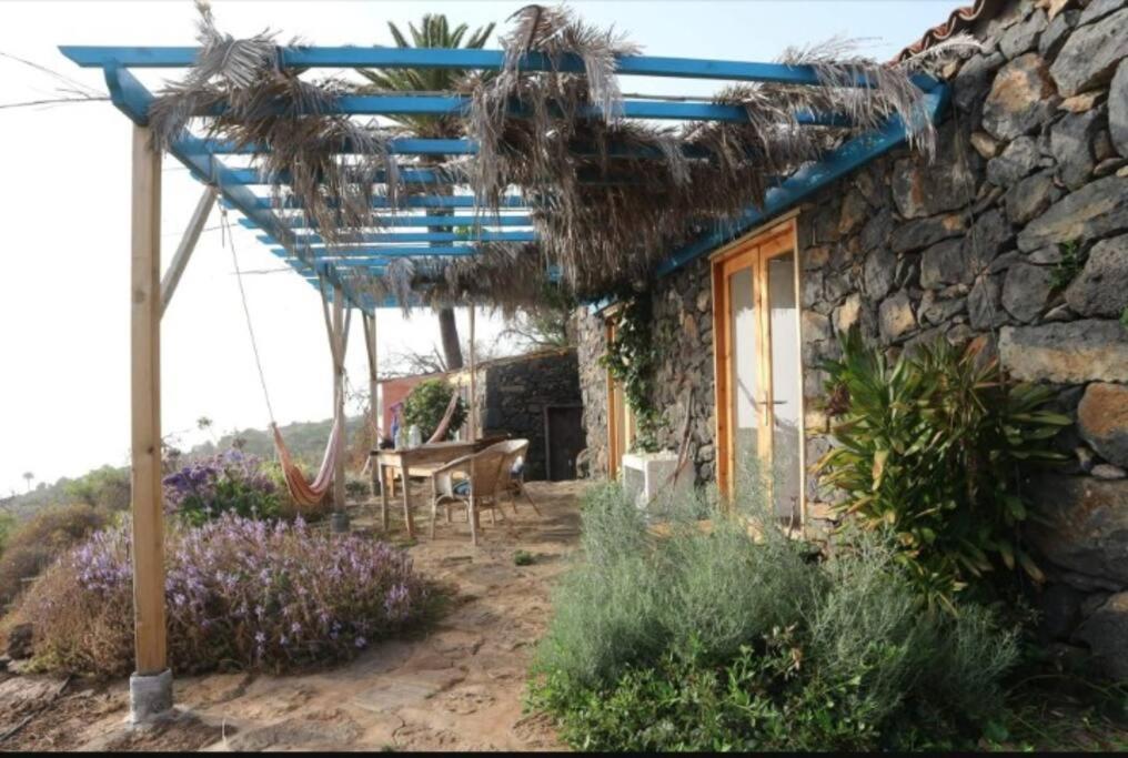 Casita En El Campo Con Vista Al Oceano Villa Tijarafe Eksteriør billede