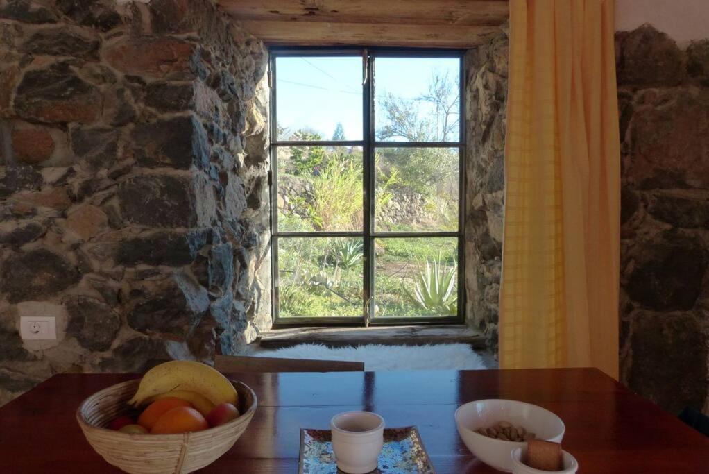 Casita En El Campo Con Vista Al Oceano Villa Tijarafe Eksteriør billede