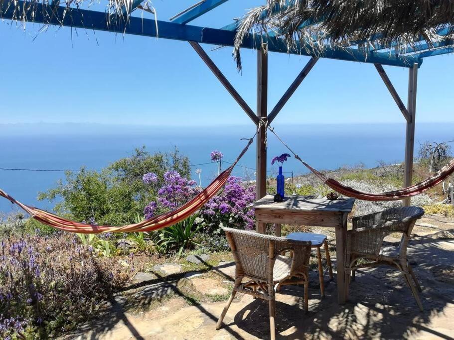 Casita En El Campo Con Vista Al Oceano Villa Tijarafe Eksteriør billede