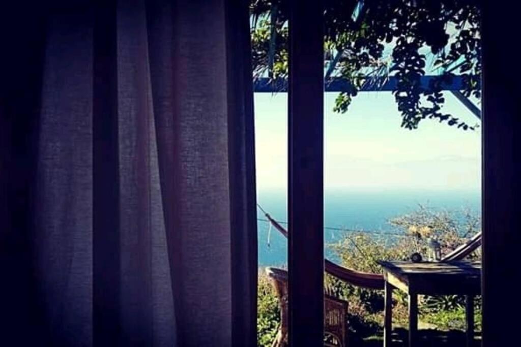 Casita En El Campo Con Vista Al Oceano Villa Tijarafe Eksteriør billede