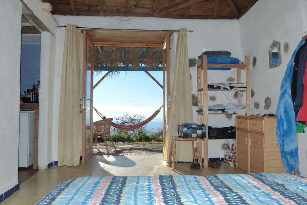 Casita En El Campo Con Vista Al Oceano Villa Tijarafe Eksteriør billede