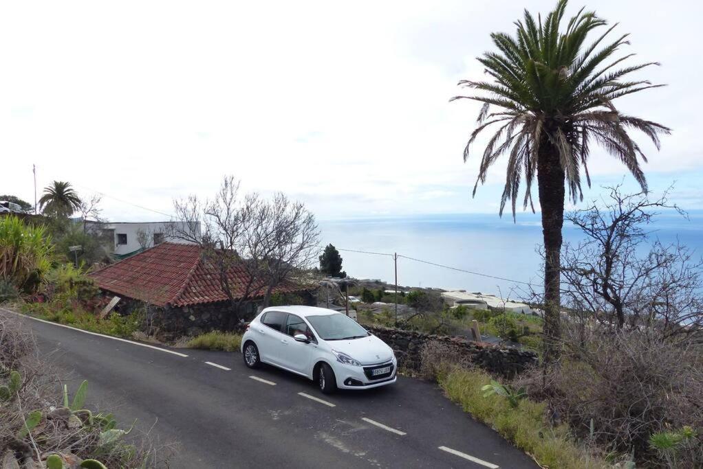 Casita En El Campo Con Vista Al Oceano Villa Tijarafe Eksteriør billede