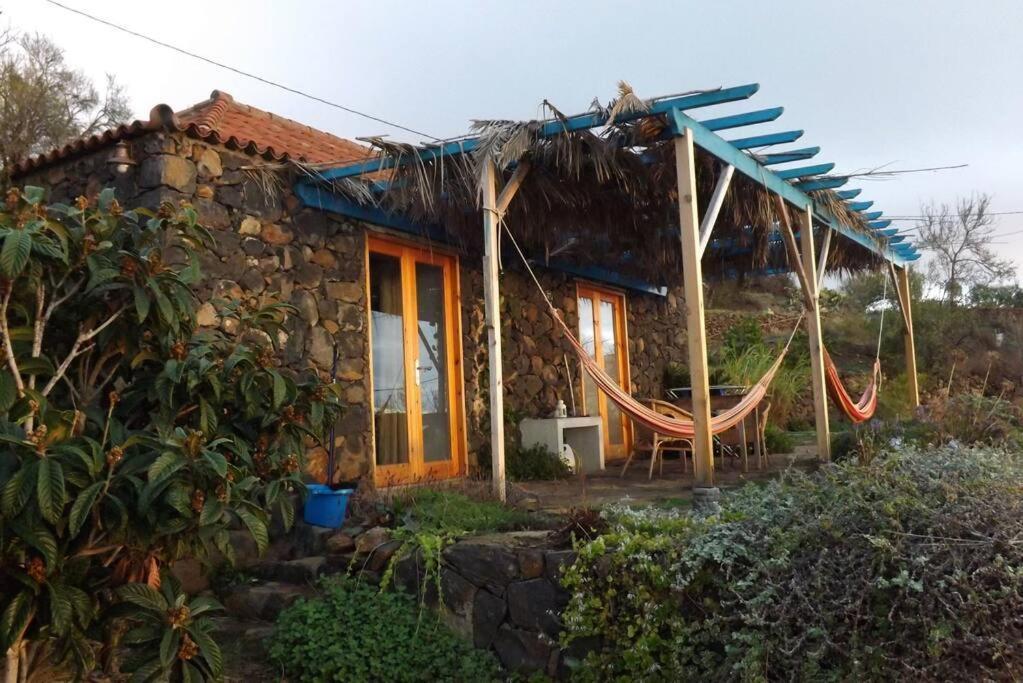 Casita En El Campo Con Vista Al Oceano Villa Tijarafe Eksteriør billede