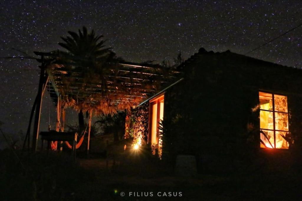 Casita En El Campo Con Vista Al Oceano Villa Tijarafe Eksteriør billede