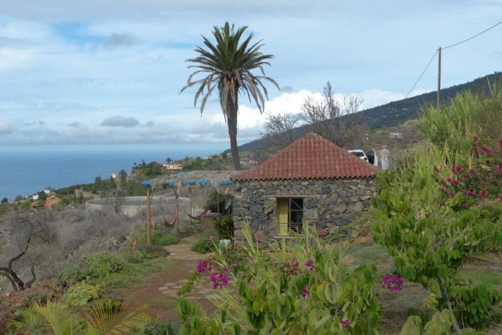 Casita En El Campo Con Vista Al Oceano Villa Tijarafe Eksteriør billede