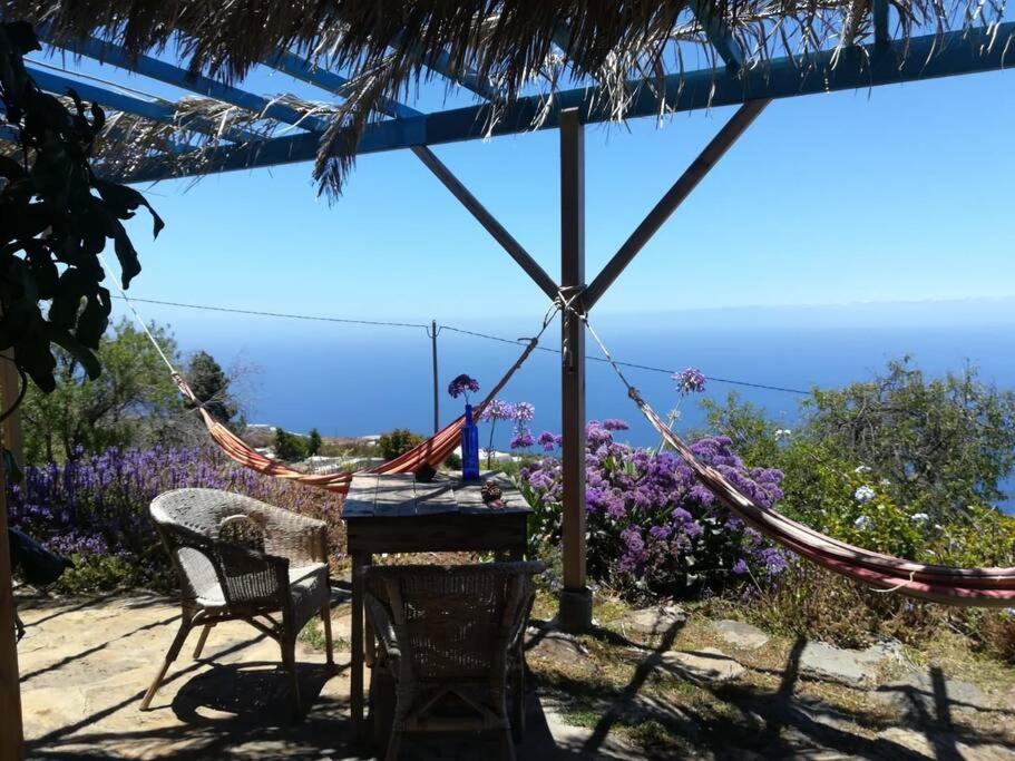 Casita En El Campo Con Vista Al Oceano Villa Tijarafe Eksteriør billede