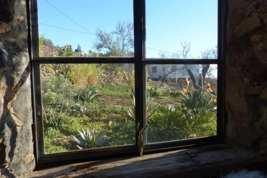 Casita En El Campo Con Vista Al Oceano Villa Tijarafe Eksteriør billede